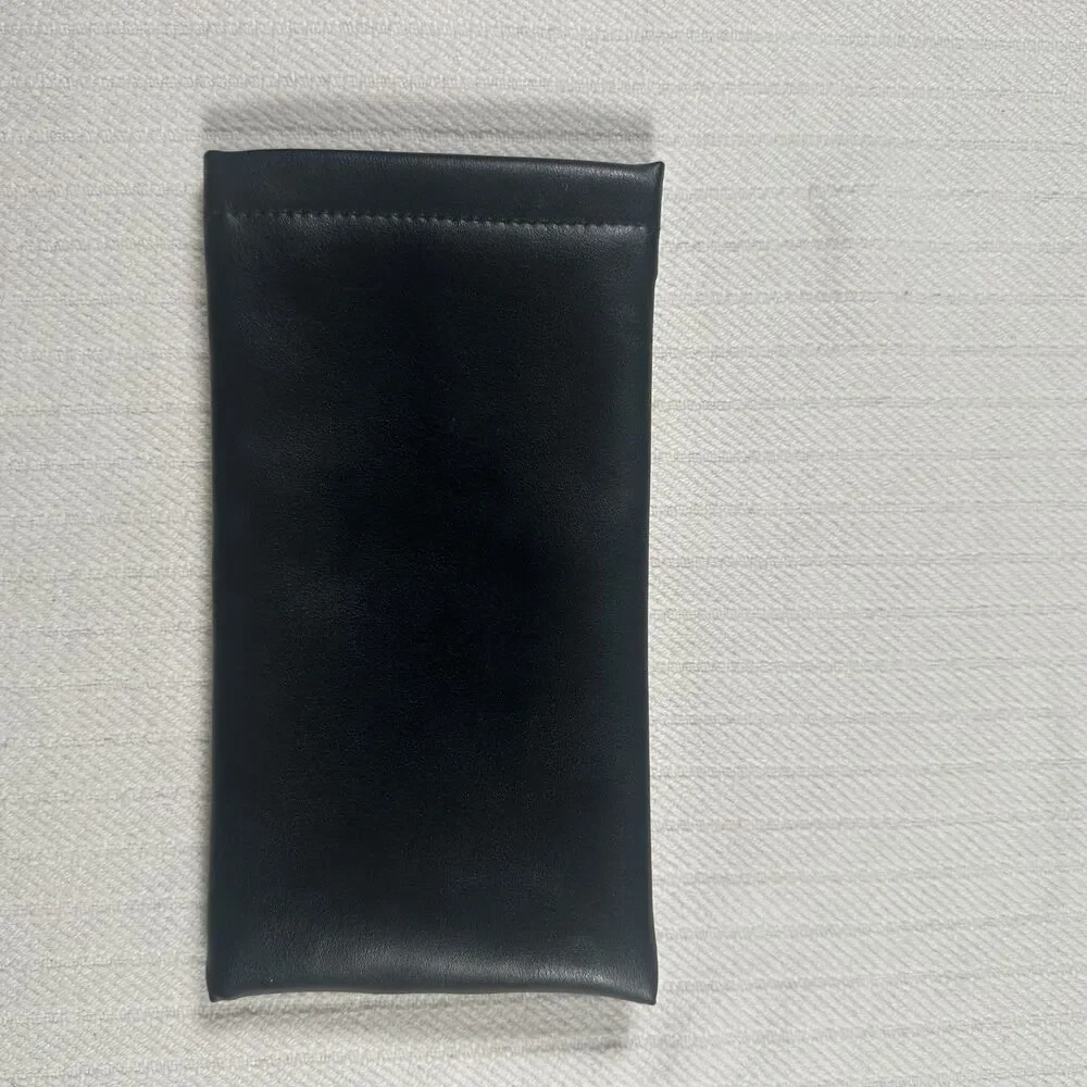 ORIGINAL CHRISTIAN DIOR SUNGLASSES EYEGLASSES BLACK LEATHER POUCH